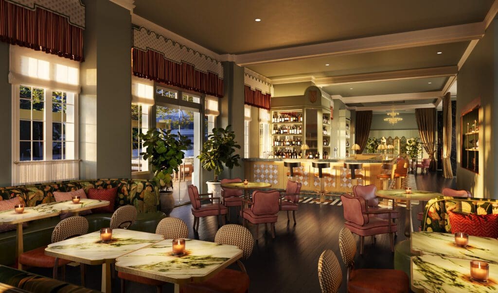 The Stoneleigh is being reimagined by boutique design studio Fettle. (Rendering courtesy of Fettle)