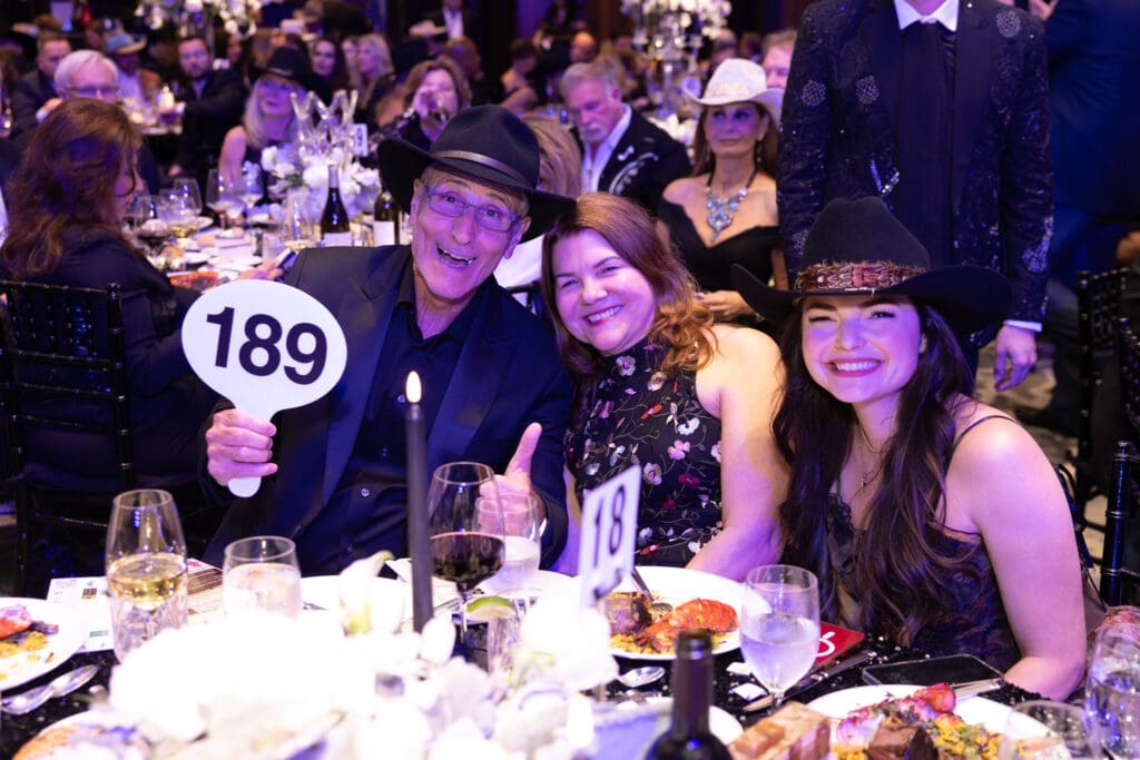 Youval, Michelle, and Laura Meicler at the 28th annual Houston Children's Charity Gala (Photo by CatchLightGroup.com)