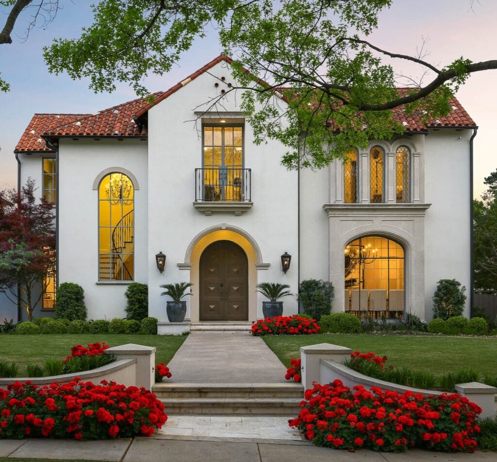 A Stunning Transitional Mediterranean Home in Dallas’ Park Cities Hits the Market
