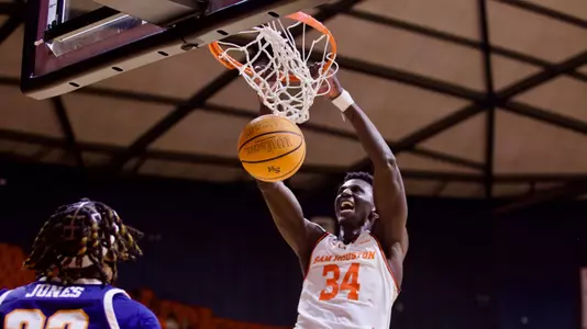 Kalifa Sakho brings plenty of size and hops to Kelvin Sampson's University of Houston front court. 