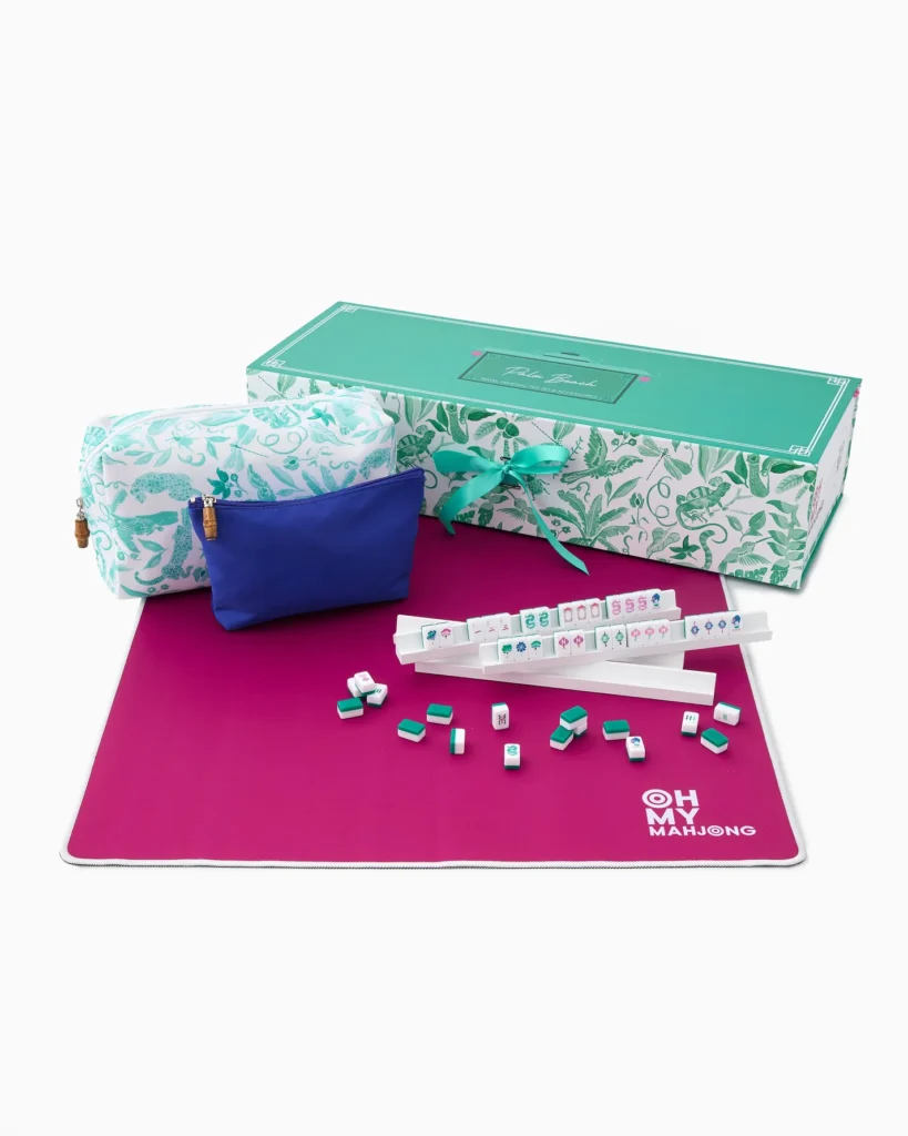 Oh My Mah Jong's travel set is light and perfect for the gamer on the go.