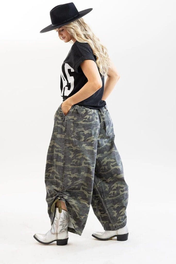Flea Style recently announced the release of the “latest and greatest boho” western style dresses, tops, and jeans that include washed camo pants. (Courtesy