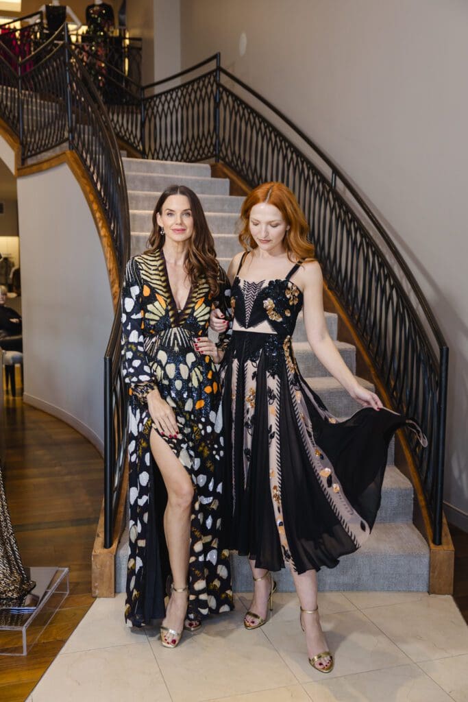 Fashions from the Elizabeth Anthony tea and trunk show with the British designer Alice Temperley (Photo by Johnny Than)