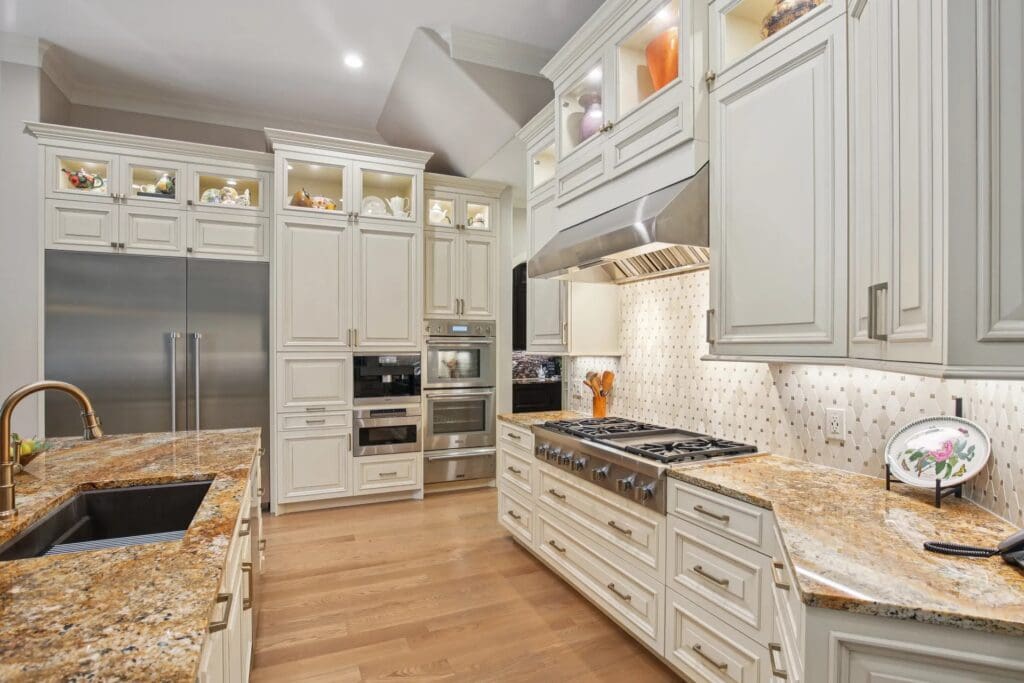 The remodeled kitchen at 14 N Palmiera is ready for any feast preparations. 
