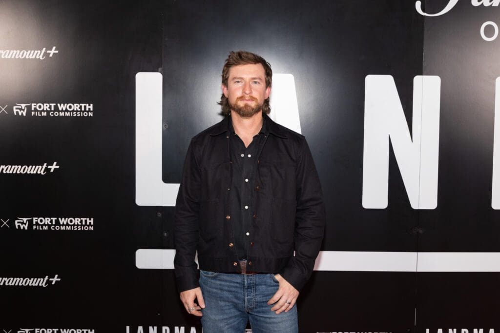 Landman writer Christian Wallace says producers should look to podcasts, books, and magazine articles for inspiration.   (Photo by Rick Kern/Getty Images for Fort Worth Film Commission)