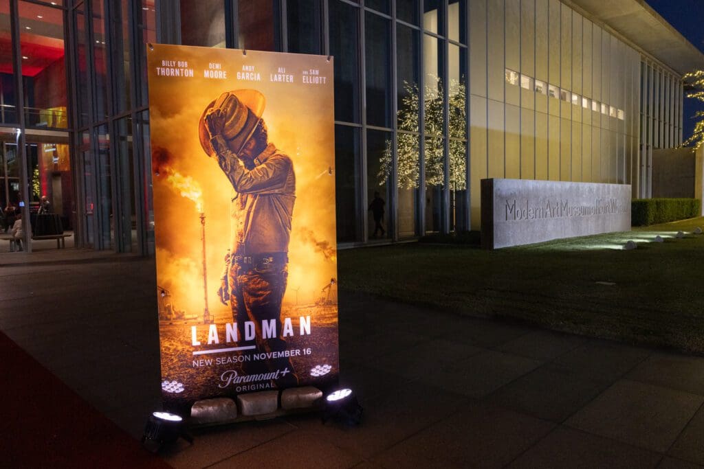Last night's event, which was hosted by the Fort Worth Film Commission and coincided with the Lone Star Film Festival, was held at the Modern Art Museum of Fort Worth.  (Photo by Rick Kern/Getty Images for Fort Worth Film Commission)