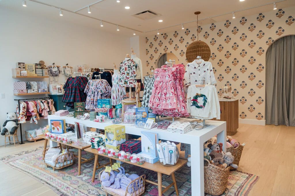Pink Chicken goes all-in on holidays  with clothing and pajamas for kids and mom alike. (Photo by Siena Photography)