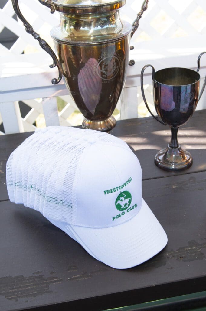 Aging Mind Foundation Polo Cup Hats (Photo by Tamytha Cameron)