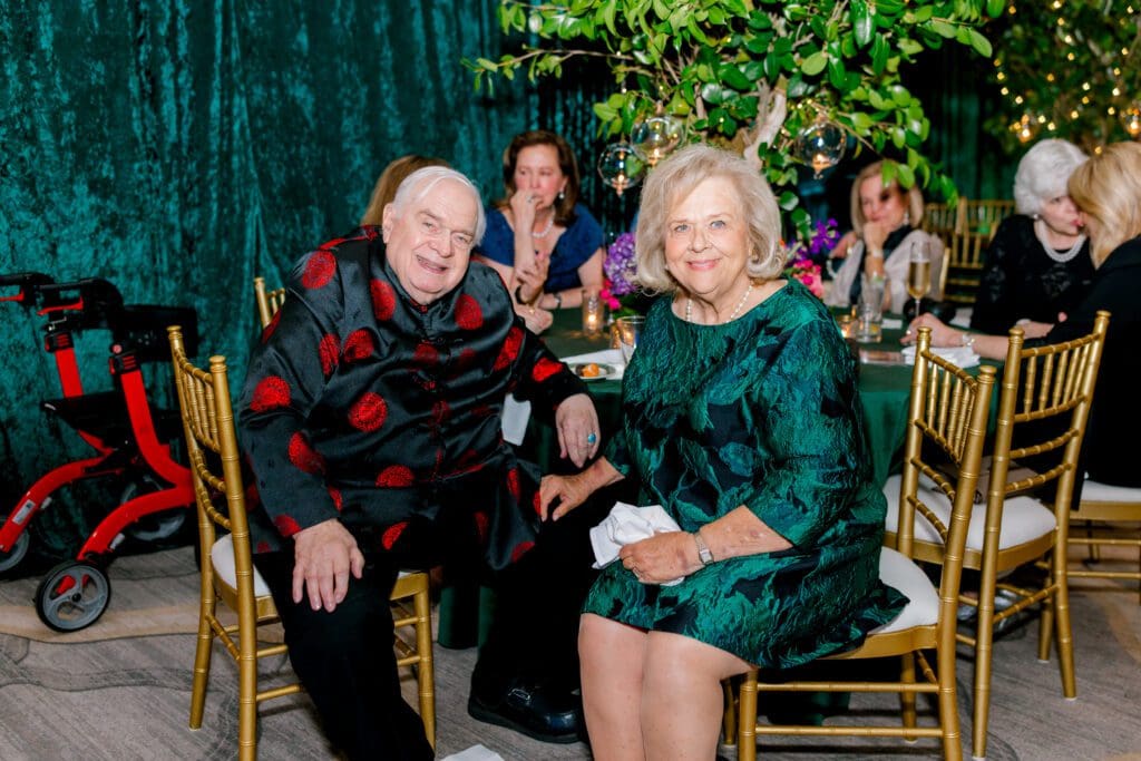 Ben Stevenson, former Artistic Director of Texas Ballet Theater, and Sharon Martin (Photo by Canon Sawyer, Canon Elizabeth Photography)