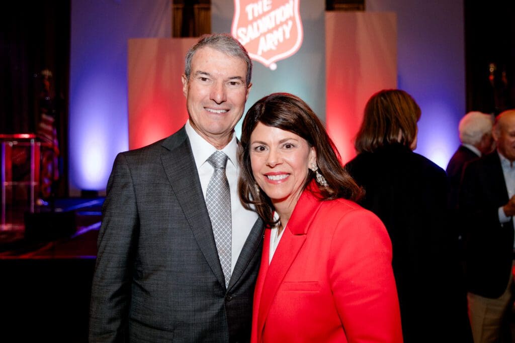 Bernie DiFiore, Michal Powell (Photo by The Salvation Army of North Texas)