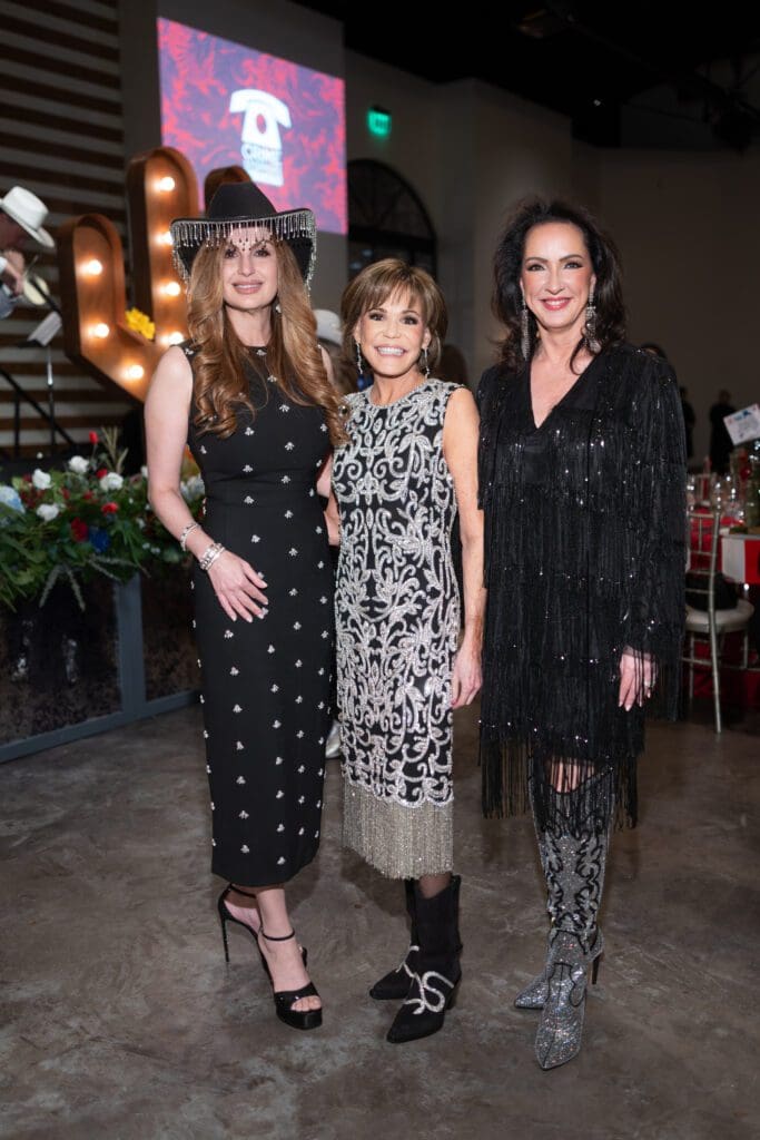 Brigitte Kalai, Hallie Vanderhider, Alicia Smith  at Crime Stoppers of Houston (Photo by Daniel Ortiz)