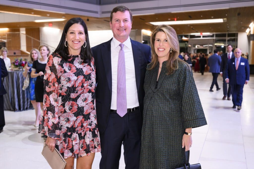 Caroline & Bill Brown, Mary Newall at the public launch of the MD Anderson Cancer Center $2.5 billion capital campaign  (Photo by Michelle Watson, CatchlightGroup.com)