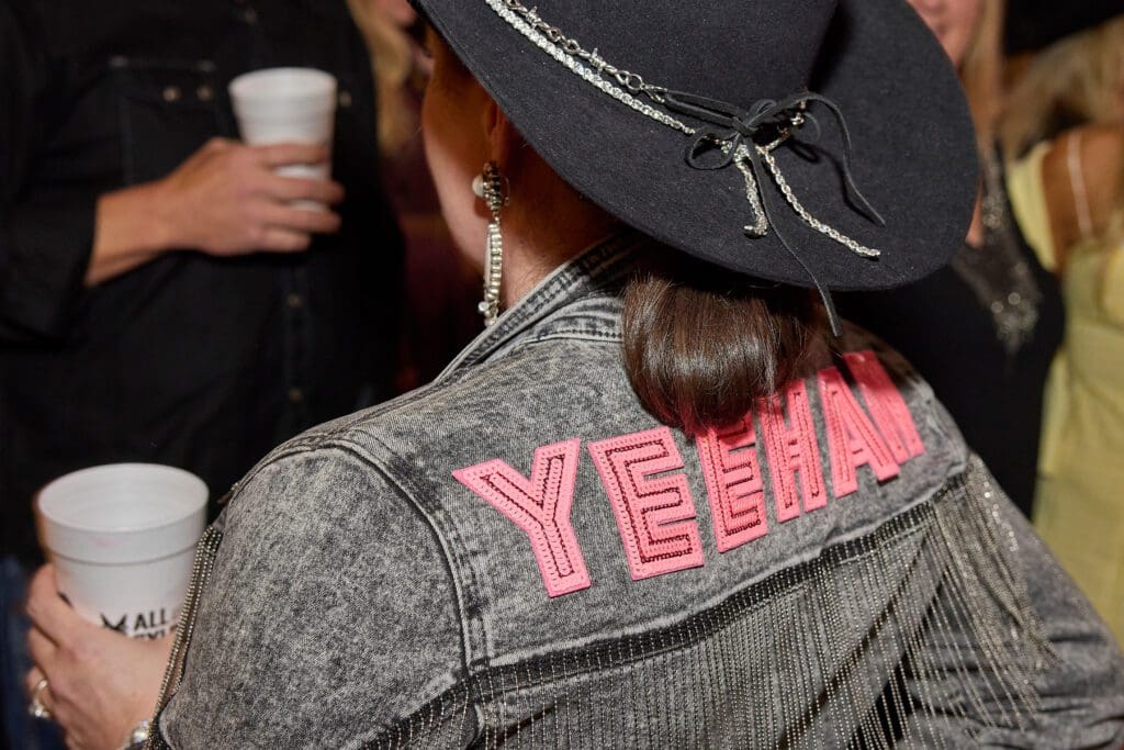 A Western look at Cattle Baron's Ball (Photo by Nate Rehlander)