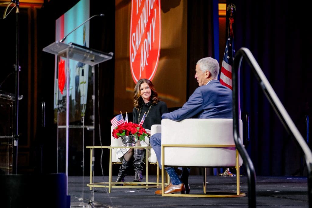 Charlotte Jones, Steve Reinemund  (Photo by The Salvation Army of North Texas)