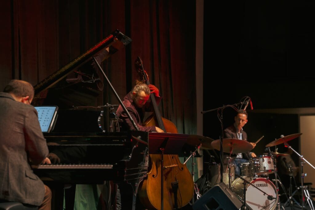 Drummer Graeme Francis onstage at Doc's Houston. Photo by Matthew Casby.