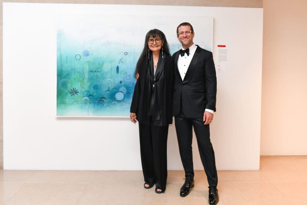 Emmi Whitehorse, Garth Greenan (Photo by BFA and Steve Lucero)