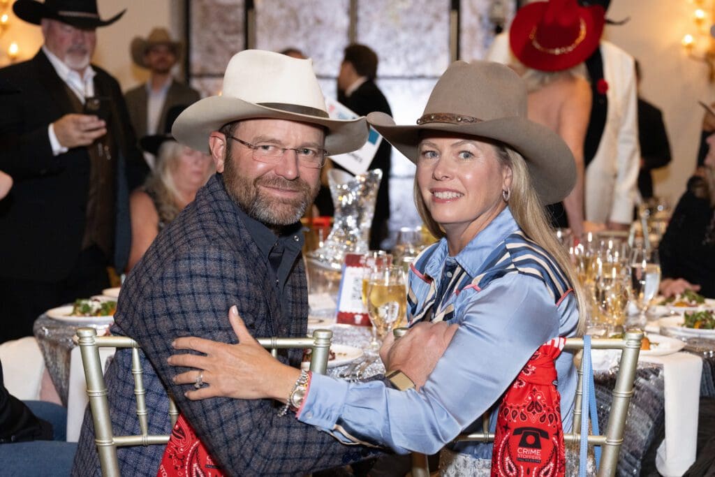 Eric & Lisa Elder  at Crime Stoppers of Houston (Photo by Wilson Parish)