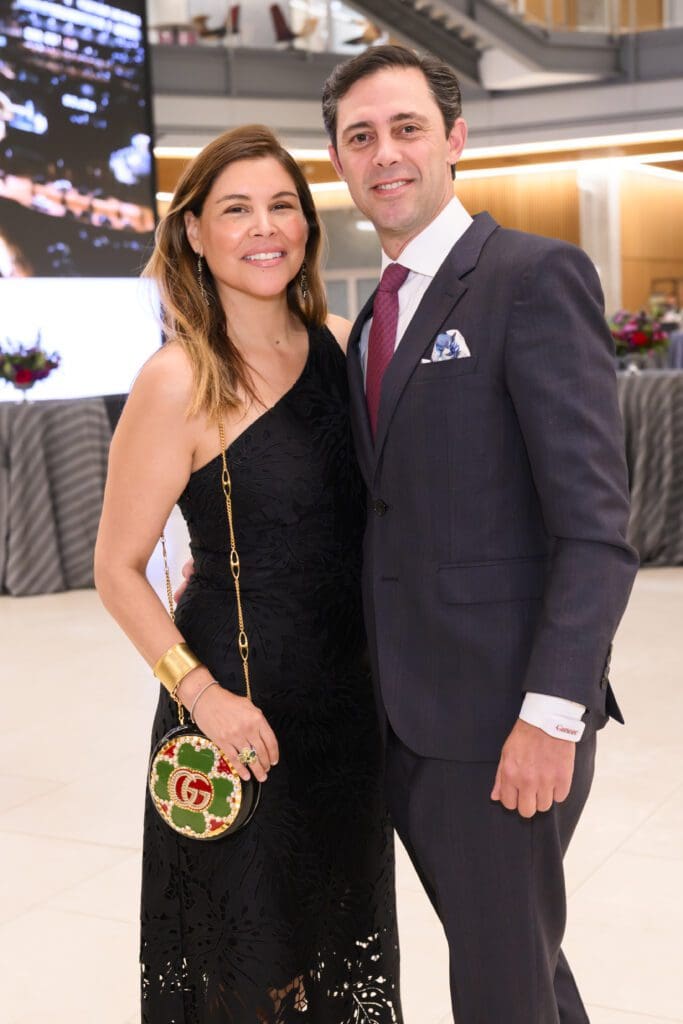 Estela & David Cockrell at the public launch of the MD Anderson Cancer Center $2.5 billion capital campaign  (Photo by Michelle Watson, CatchlightGroup.com)