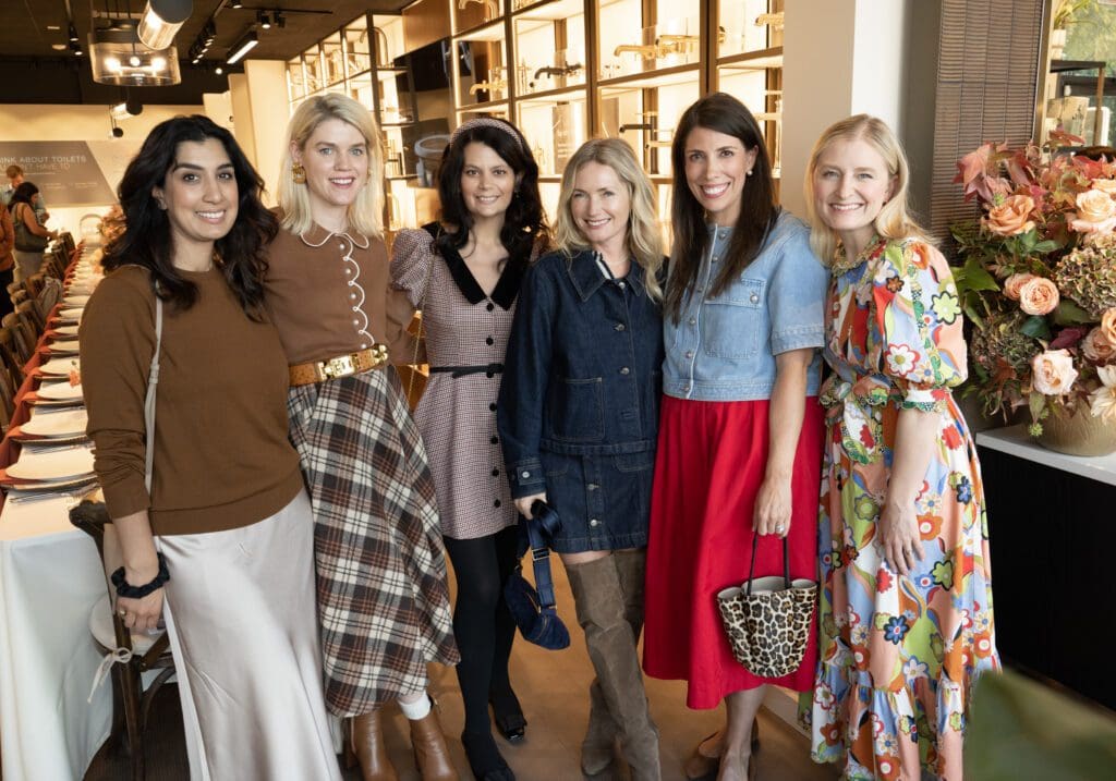 Jessica Khan, Christy Doramus, Melissa Smrekar, Emily Henderson, Andrea Cheek, Caroline Randolph (Photo by George Fiala)