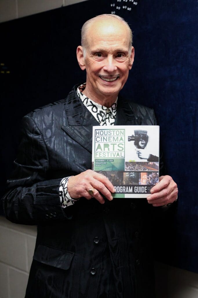 Film icon and cinematic original, John Waters, graces audiences at HCAF.