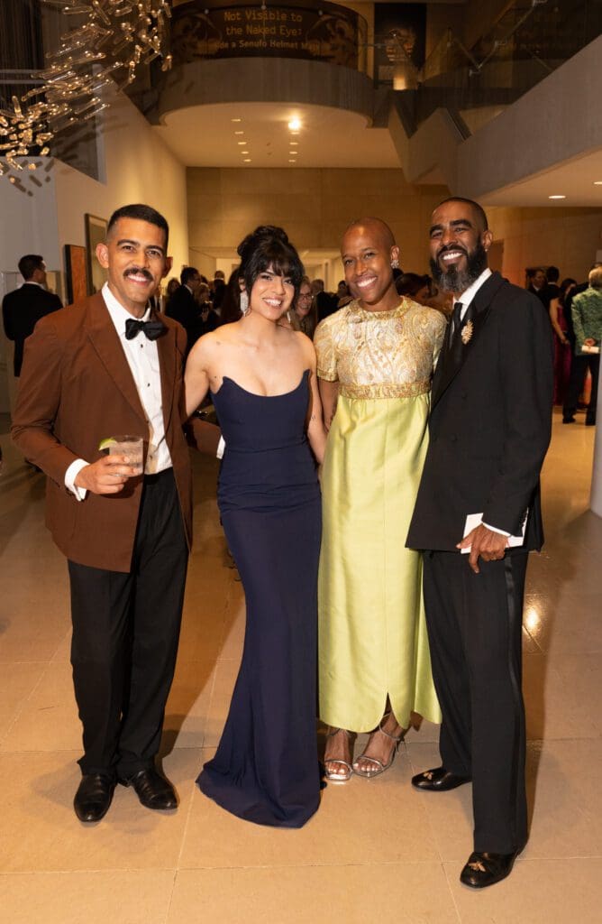 Joshua and Yesi Fortuna, Marlena and Brent English (Photo by George Fiala)