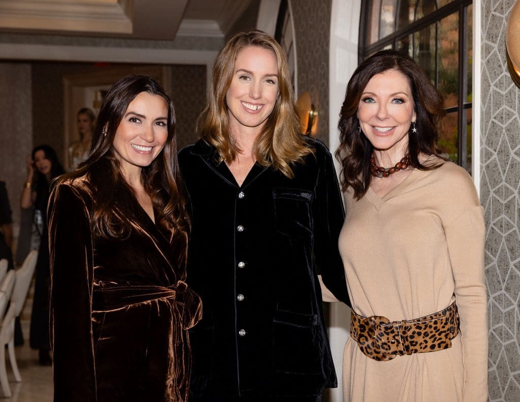 Kimberly Schlegel Whitman, Olivia von Halle, Charlotte Jones (Photo by Kaitlin Saragusa Kellerman)