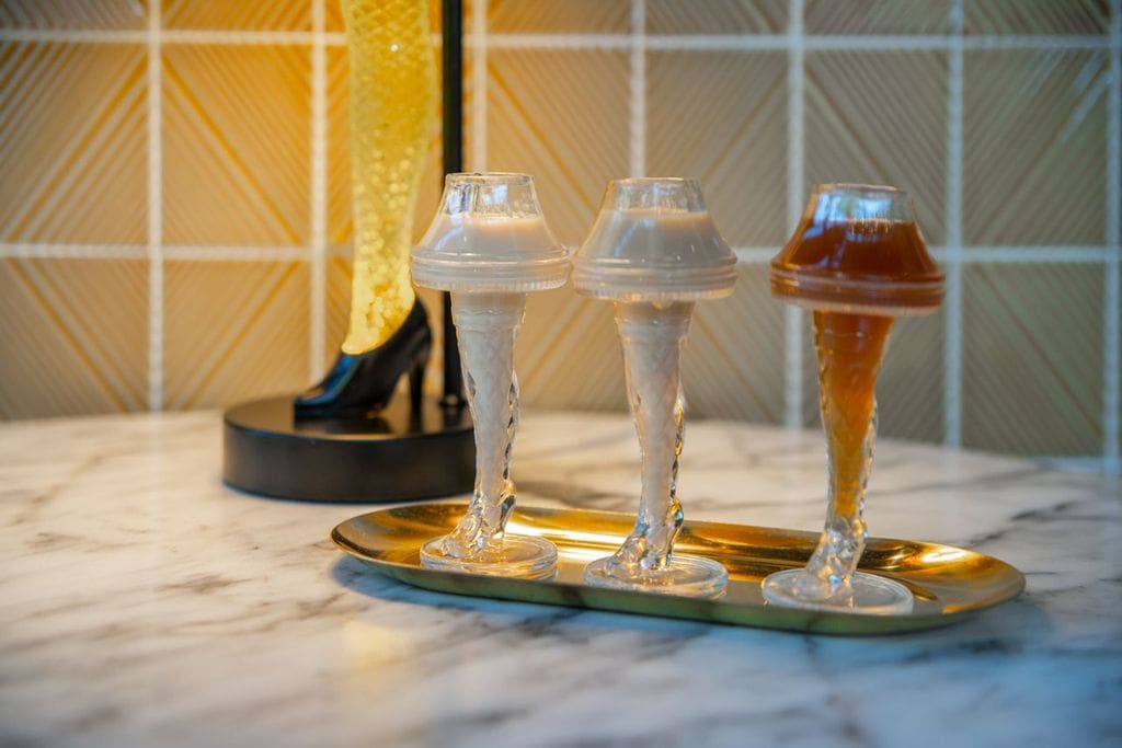 Crank up the fun with one of these Leg Lamp shots at The Leg Lamp Lounge. 