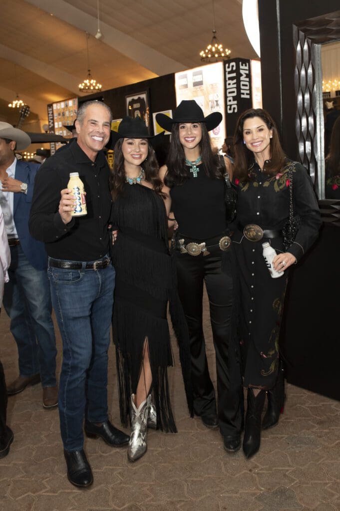 Mike McGuire, Sophie McGuire, Maddy McGuire, Natalie McGuire (Photo by Tamytha Cameron)