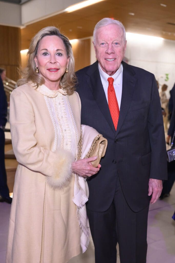 Nancy & Rich Kinder at the public launch of the MD Anderson Cancer Center $2.5 billion capital campaign  (Photo by Michelle Watson, CatchlightGroup.com)