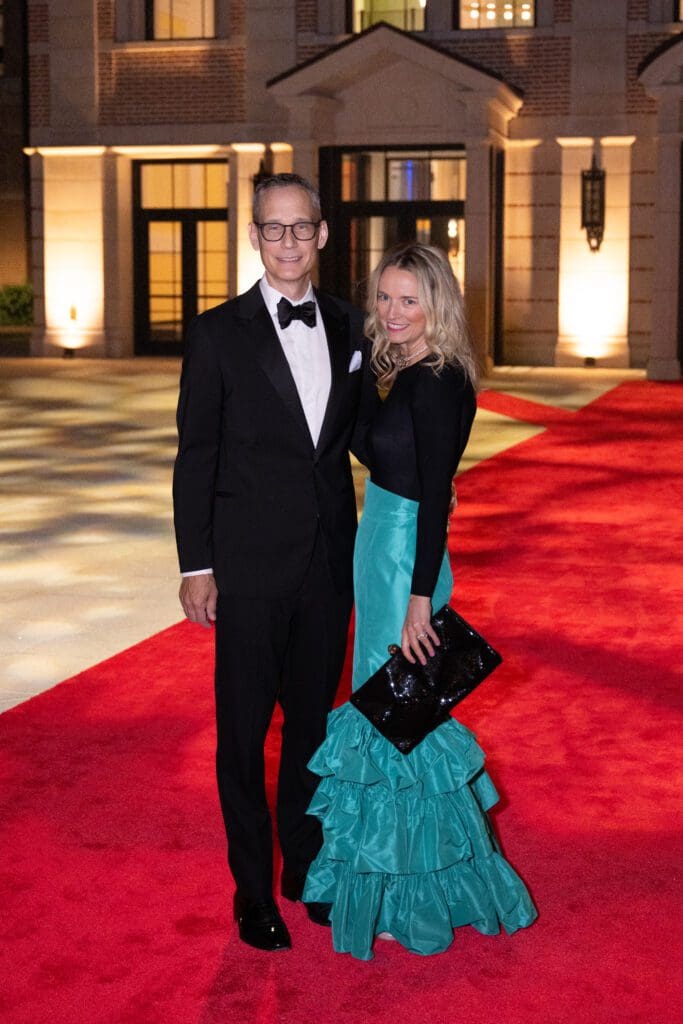 Kevin & Winnie Bonebrake at Rice University's Shepherd School of Music 50th anniversary gala (Photo by Wilson Parish)