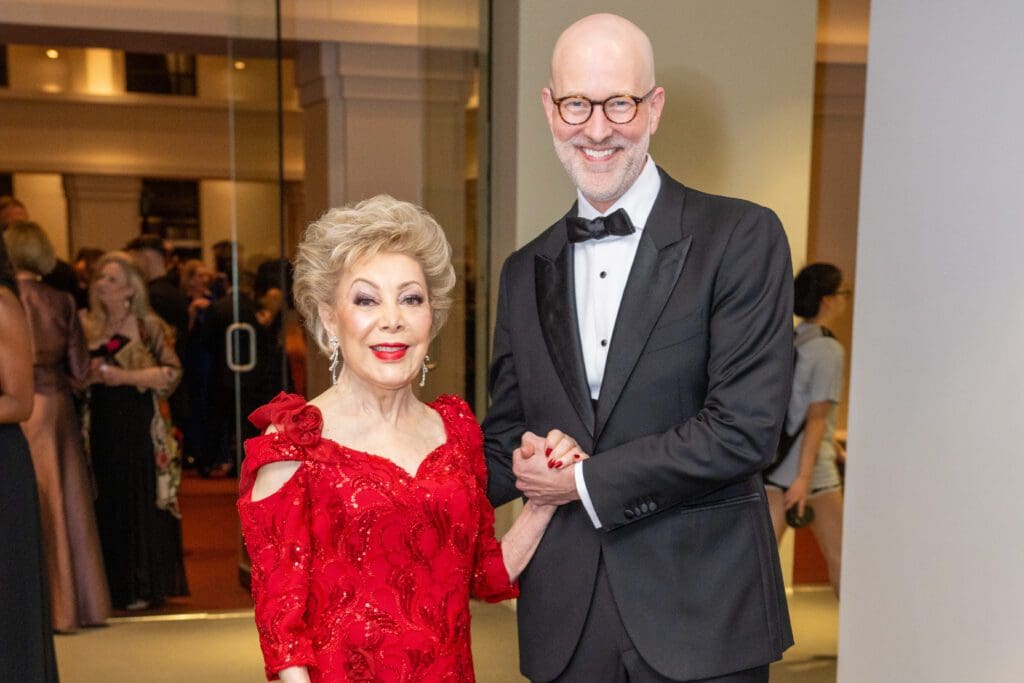 Margaret Alkek Williams, Matthew Loden at Rice University's Shepherd School of Music 50th anniversary gala (Photo by Jacob Power)