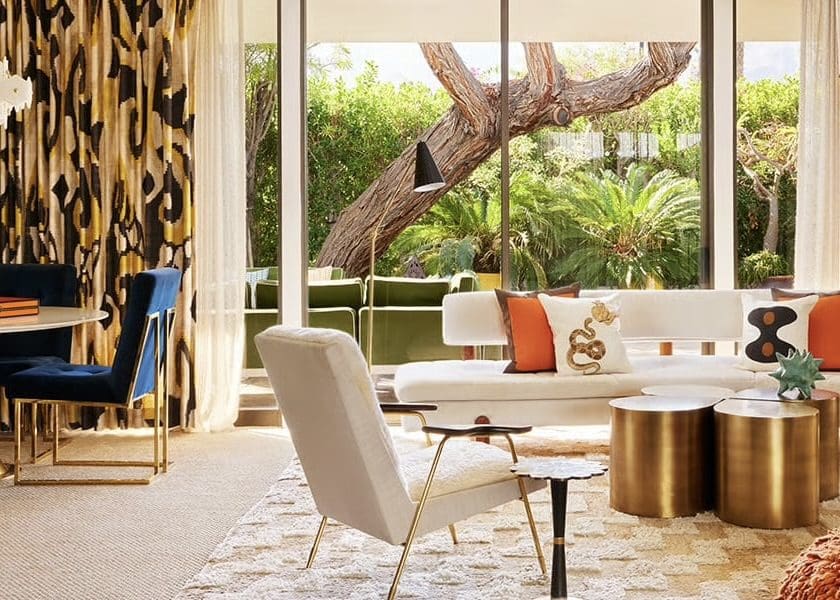 At Parker Palm Springs, guests are welcomed into an experience built on whimsy, irreverence, and surprise, a playful approach that felt almost radical when the hotel first introduced it.  (Photo by Parker Palm Springs)