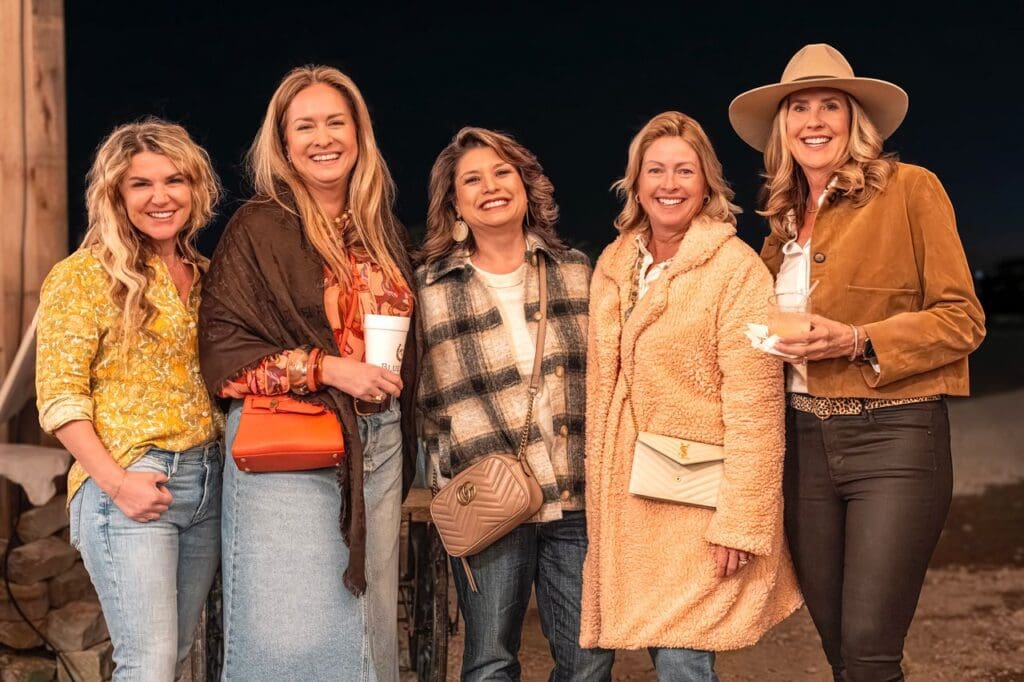 Guests recently enjoyed catered drinks from Reata Restaurant and burgers from Whataburger. (Photo by The Governale Group)