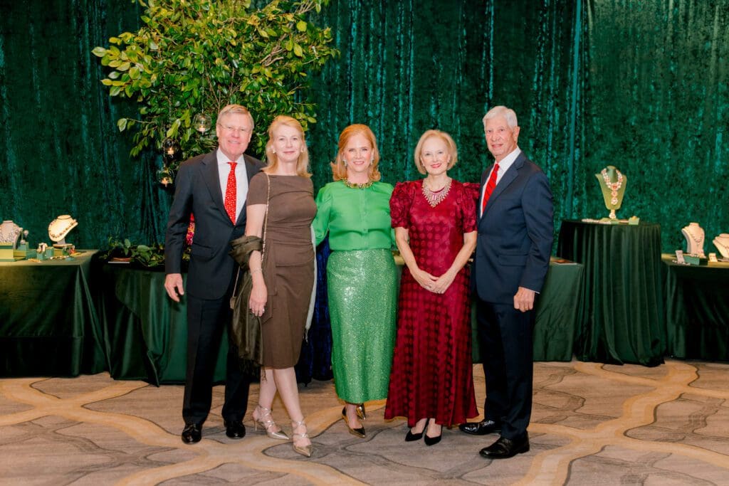 Rick and Evelyn Merrill, Jennifer Williamson, Lezlie and Joe Monteleone (Photo by Canon Sawyer, Canon Elizabeth Photography)