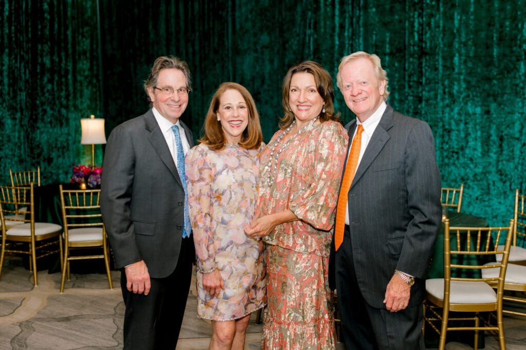 Steve Skillman, Vicki Andrews, Mary Nan Skillman, Donald Andrews (Photo by Canon Sawyer, Canon Elizabeth Photography)