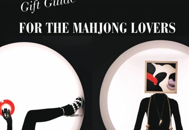 The Mahjong craze is not going away, so why not embrace it with the perfect gift?