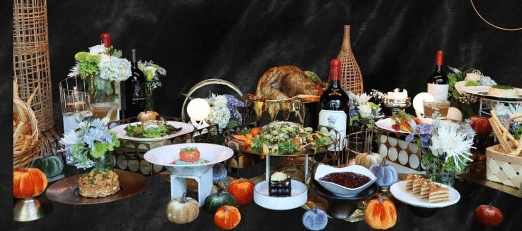 Amrina's Thanksgiving Royal Feast. (Photo courtesy of Amrina)
