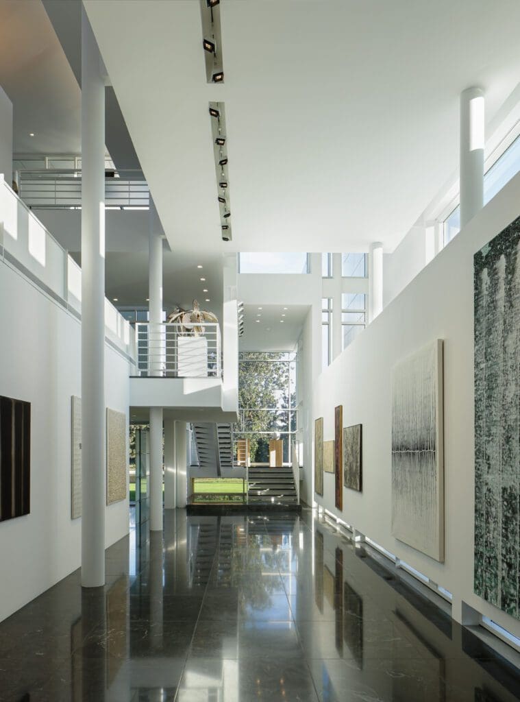 Meier said, "The purpose of the house is to provide a place of residence and respite…a catalyst for further contemplation of nature and art, and the science of bringing them together in harmony." (Photo by JA2 / Compass)