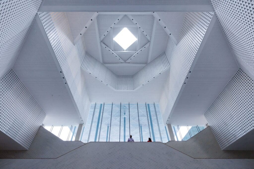 The Ismaili Center’s oculus (Photo by Iwan Baan)