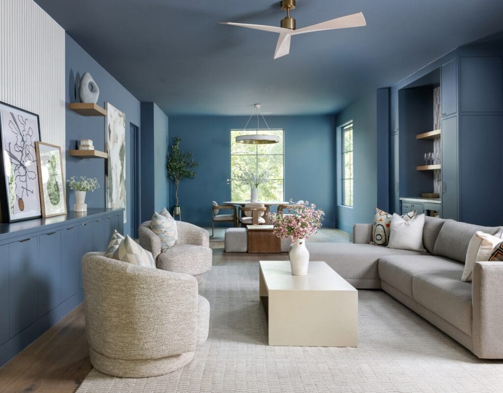 Creekside Architecture and RI Luxury homes built the home into a 21st century wonder. (Photo by Laurie Perez)