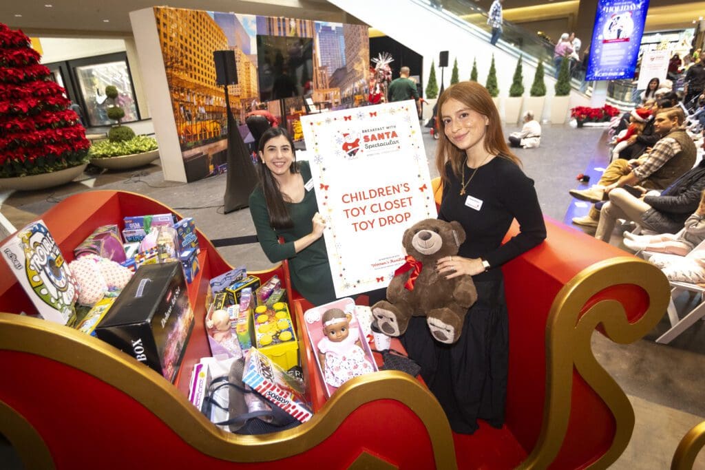 Children’s Medical Center Foundation staff members Audrey Pruski and Valeria Olivares (Photo by Kim Gleason)