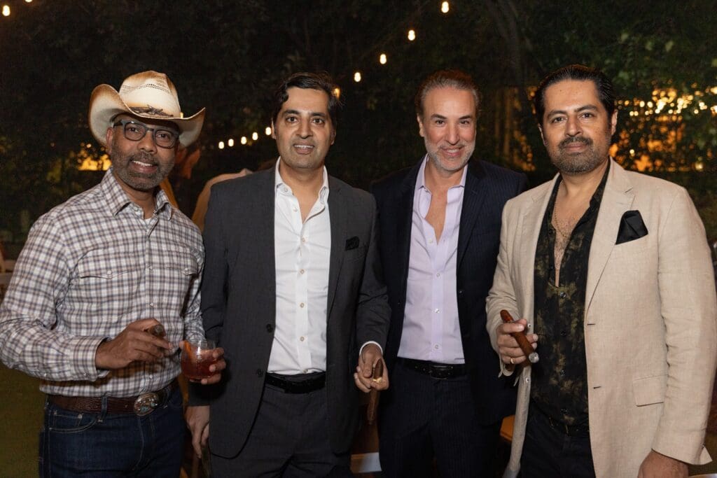 Houston’s Manor House Lawn Turns Into a Cigar Smoker’s Paradise — It’s BYOC and Plenty of Camouflage