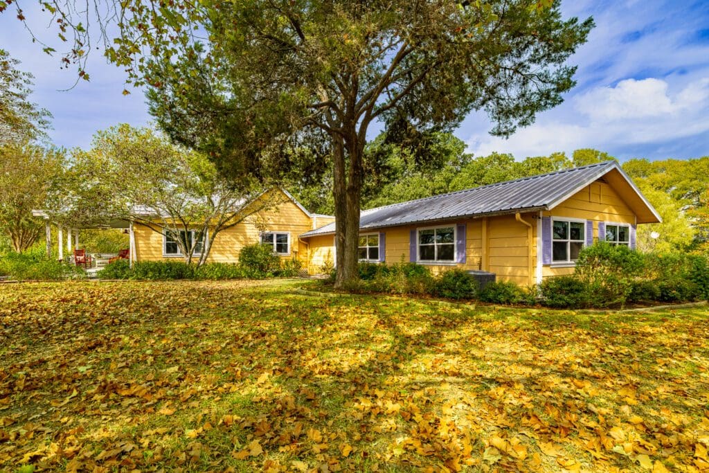 Side elevation of one of the properties at 3100 Trail's End in Brenham (Photo by Courtesy of Nan & Company Properties)