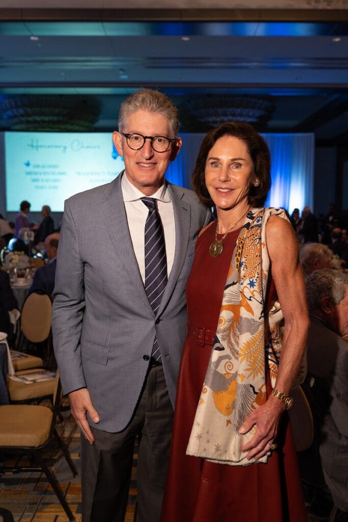 David & Heidi Gerger at Holocaust Museum Houston 'Guardian of the Human Spirit Luncheon' (Photo by Daniel Ortiz)