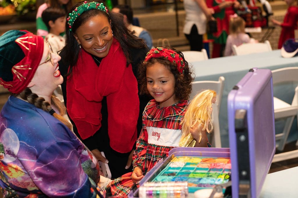 One happy kid at Trains at NorthPark. (Photo by Tamatha Cameron)