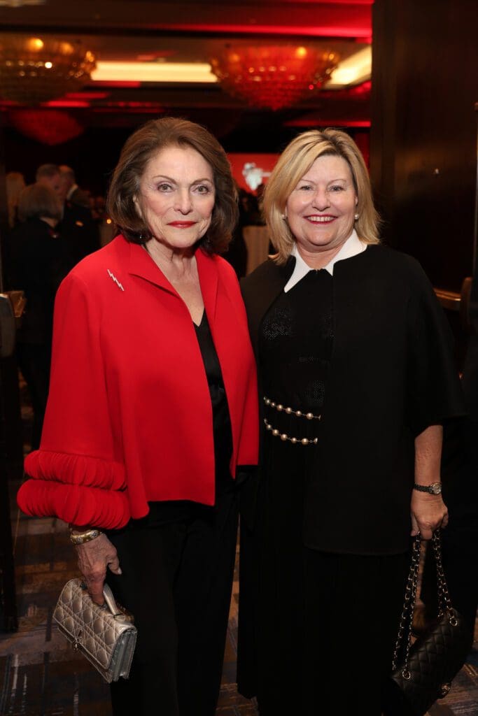 Beth Wolff, Maureen Higdon at the Salvation Army gala (Photo by Priscilla Dickson)