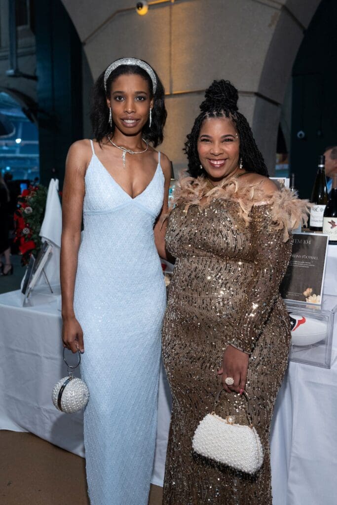 Casaundra Johnson, Brianna Tillman  at the Barbara Bush Houston Literacy Foundation’s Young Professionals gala (Photo by Daniel Ortiz)