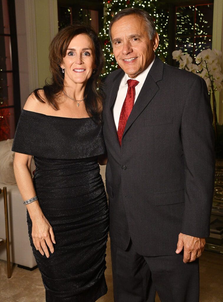Crystal & Christopher Curia at 'Santa's Elves'