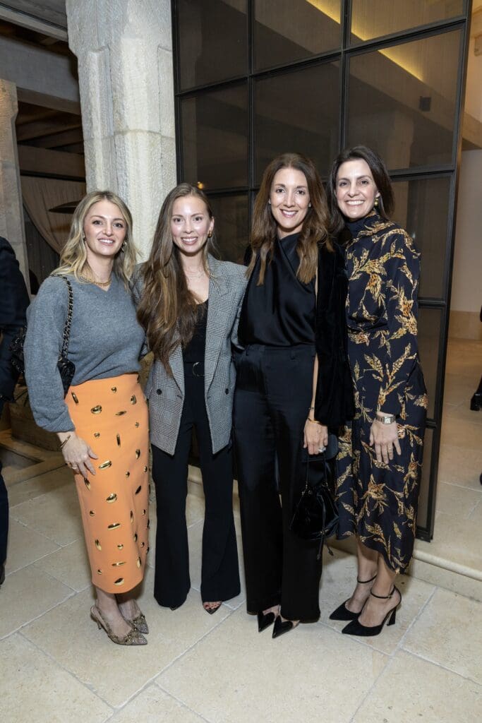 Erin Cummings, Kady Valer, Rachel Delaney, Julia Stallcup at the Hope & Opportunity dinner in support of the neurodiverse community. (Photo by Texas Children's Hospital)