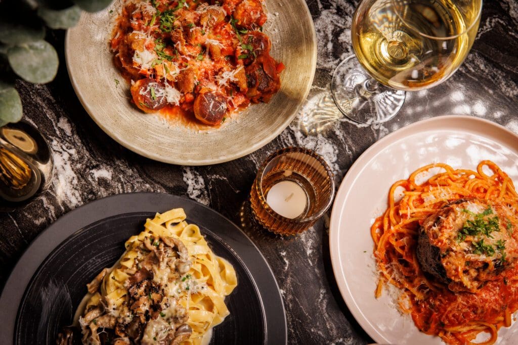The Saint's handmade pastas (Photo by Samantha Marie Photography)